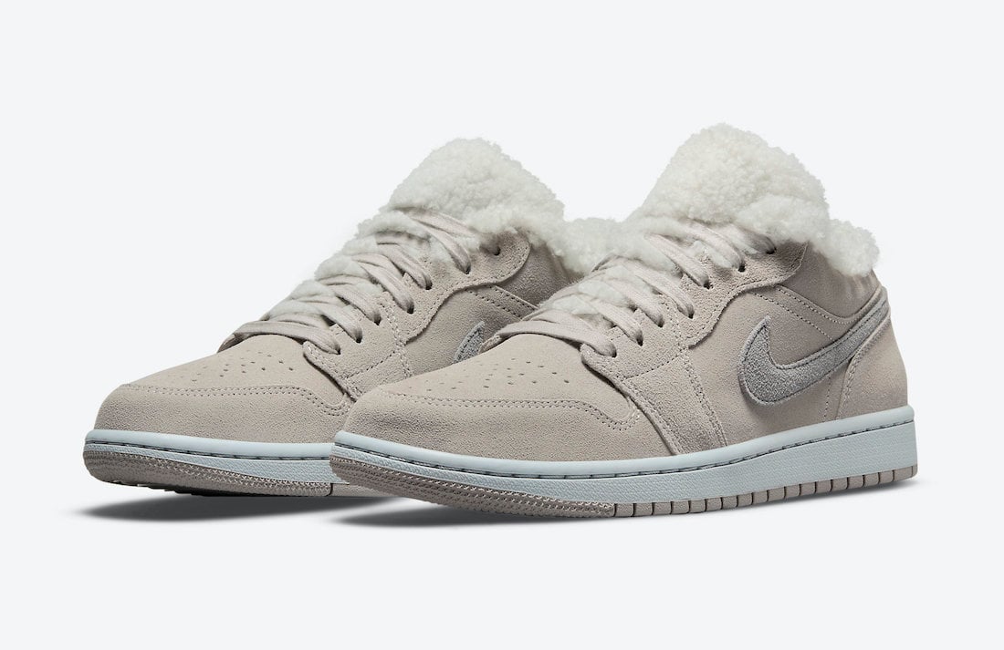 Air Jordan 1 Low Sherpa Fleece DO0750-002 Release Date Info