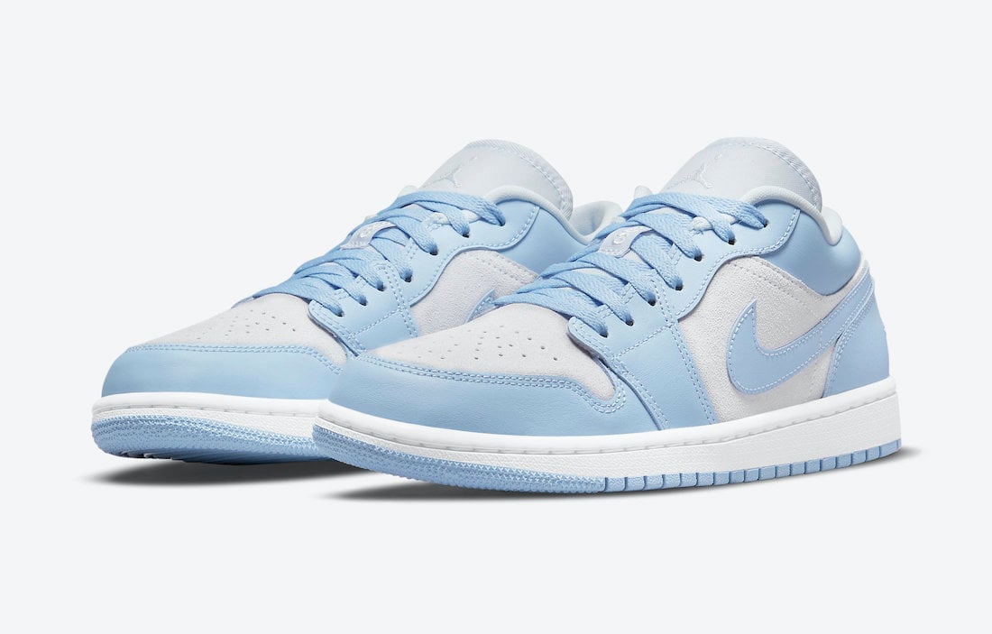 Air Jordan 1 Low University Blue Wmns Dc0774 050 Release Date Info Sneakerfiles