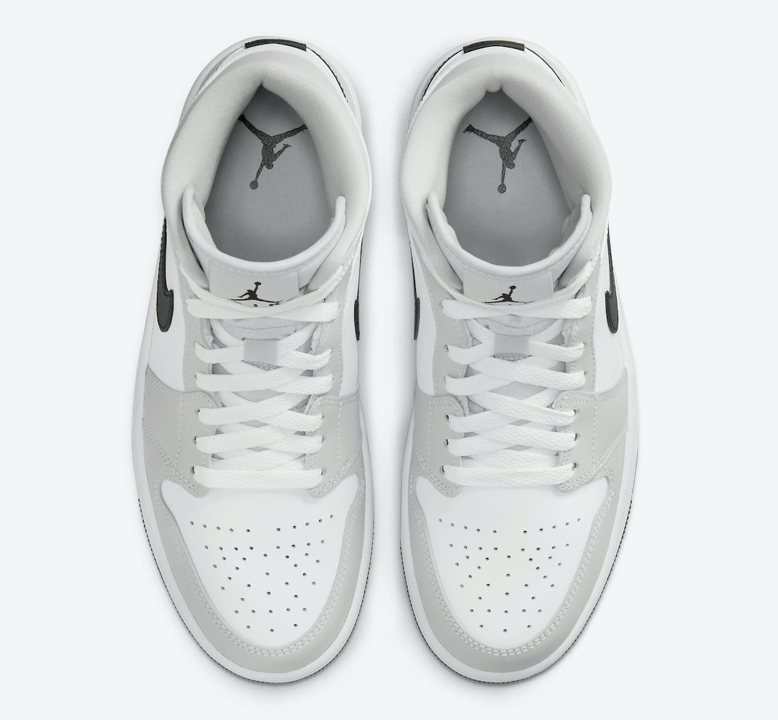 Air Jordan 1 Mid Light Smoke Grey WMNS BQ6472-015 Release Date Info