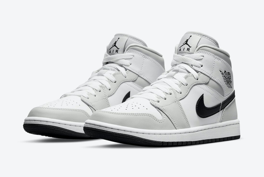 Air Jordan 1 Mid Light Smoke Grey WMNS BQ6472-015 Release Date Info