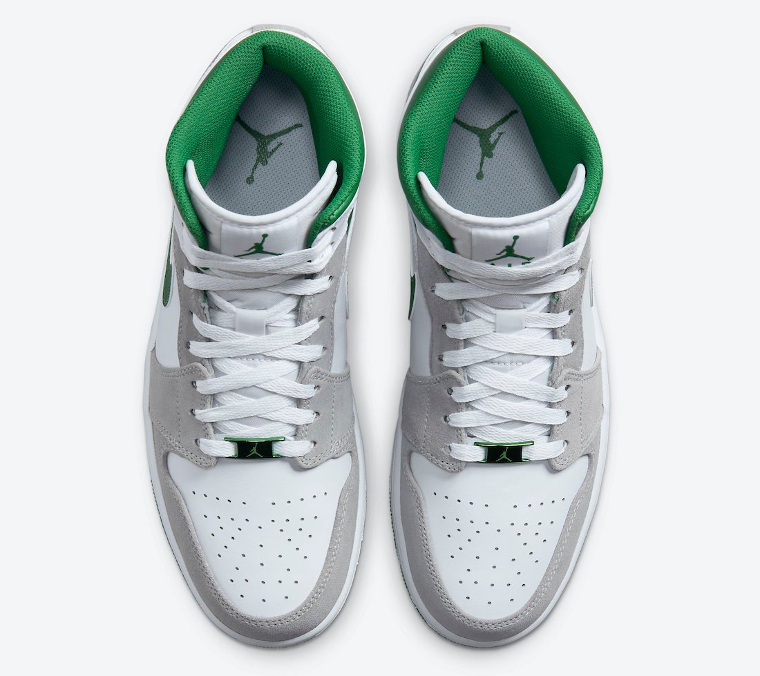 Overvind Genbruge Thanksgiving Air Jordan 1 Mid White Green Grey DC7294-103 Release Date Info |  SneakerFiles
