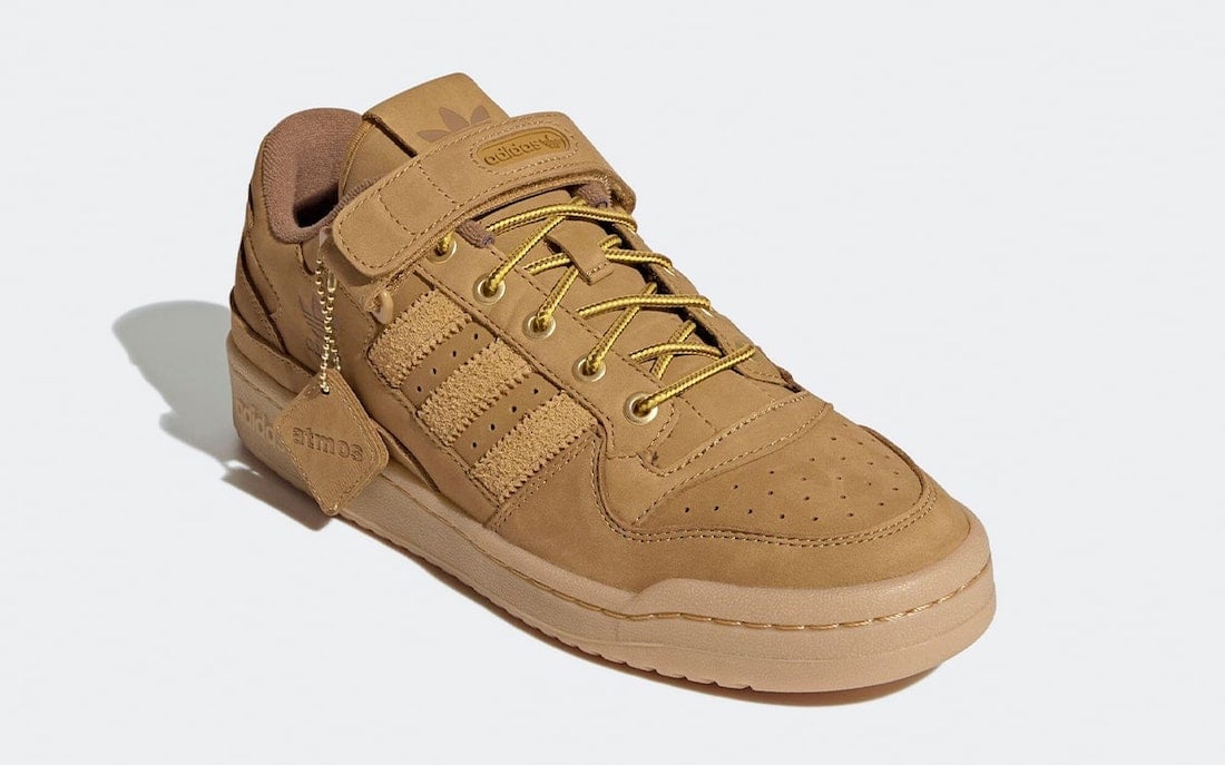 atmos adidas Forum Low Wheat GX3953 Release Date Info