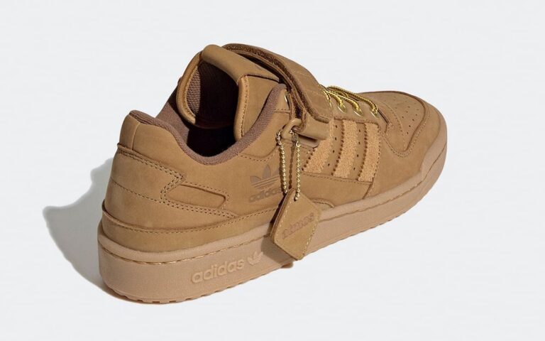 atmos x adidas Forum Low Wheat GX3953 Release Date Info | SneakerFiles