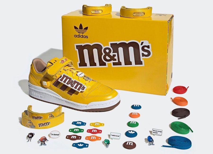M&M’s x adidas Forum Low 84 ‘Yellow’ Releases April 19th