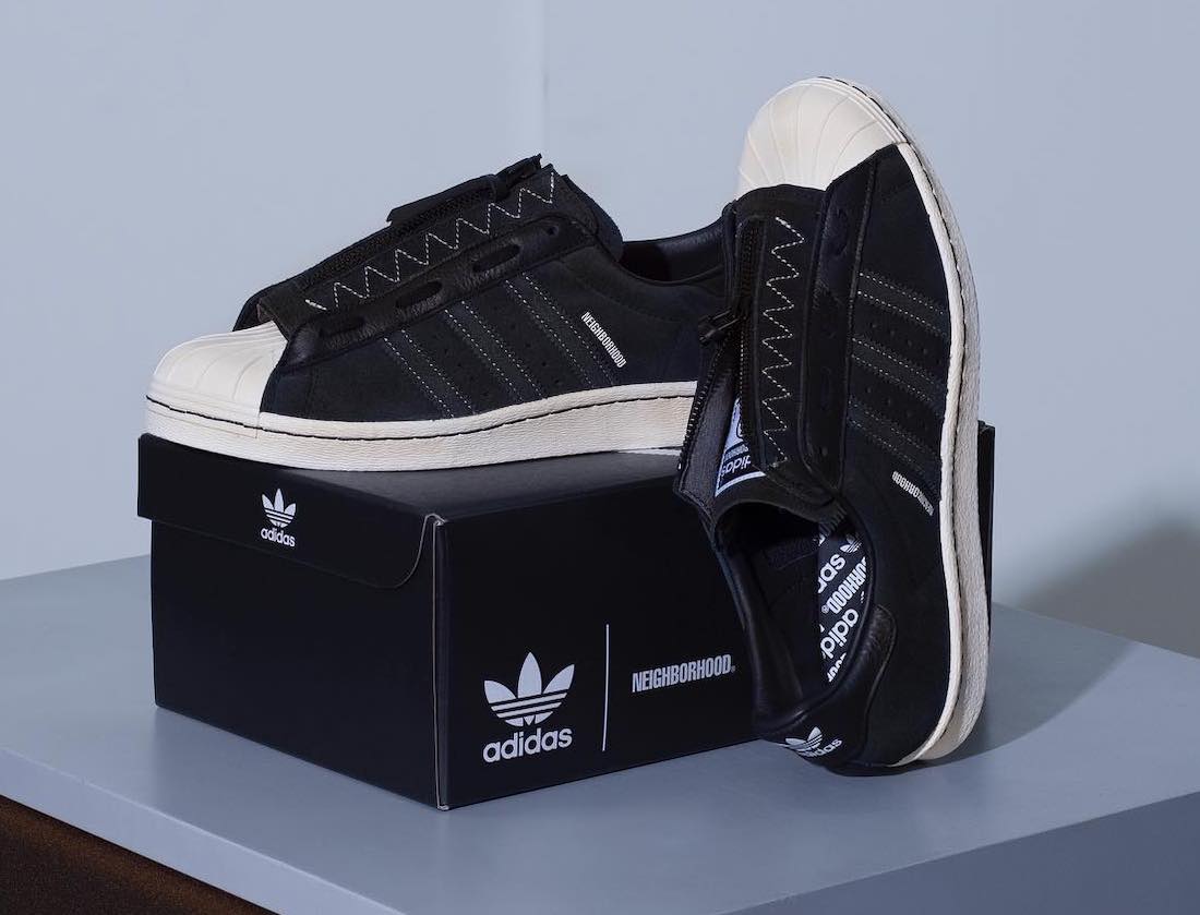 Neighborhood x adidas Superstar 80s 2021 Release Date