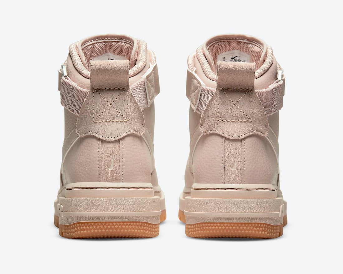Nike Air Force 1 High Utility 2.0 Arctic Pink Gum Light Brown DC3584-200 Release Date Info