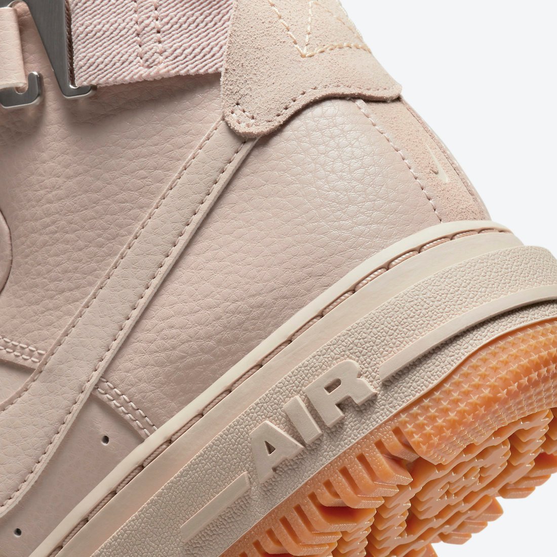 Nike Air Force 1 High Utility 2.0 Arctic Pink Gum Light Brown DC3584-200 Release Date Info