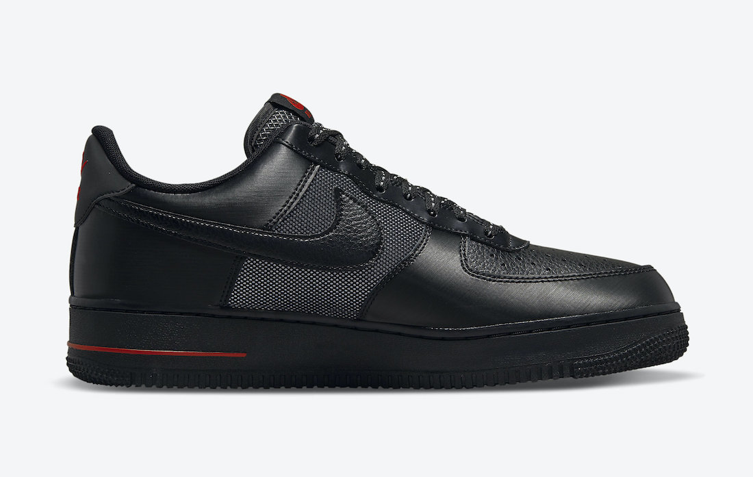 Nike Air Force 1 Low Black Red DO6389-001 Release Date Info