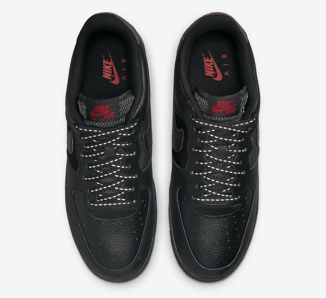 Muslo búnker Torbellino Nike Air Force 1 Low Black Red DO6389-001 Release Date Info | SneakerFiles