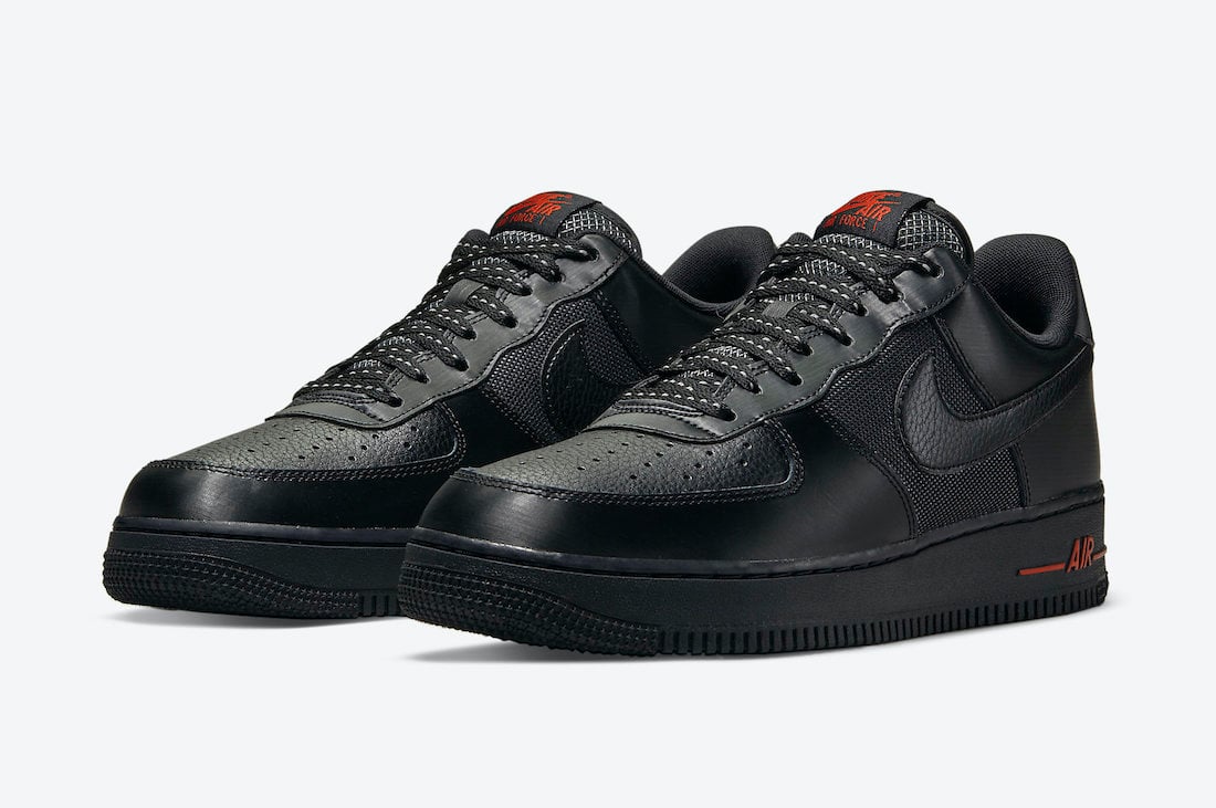 Nike Air Force 1 Low Black Red DO6389-001 Release Date Info