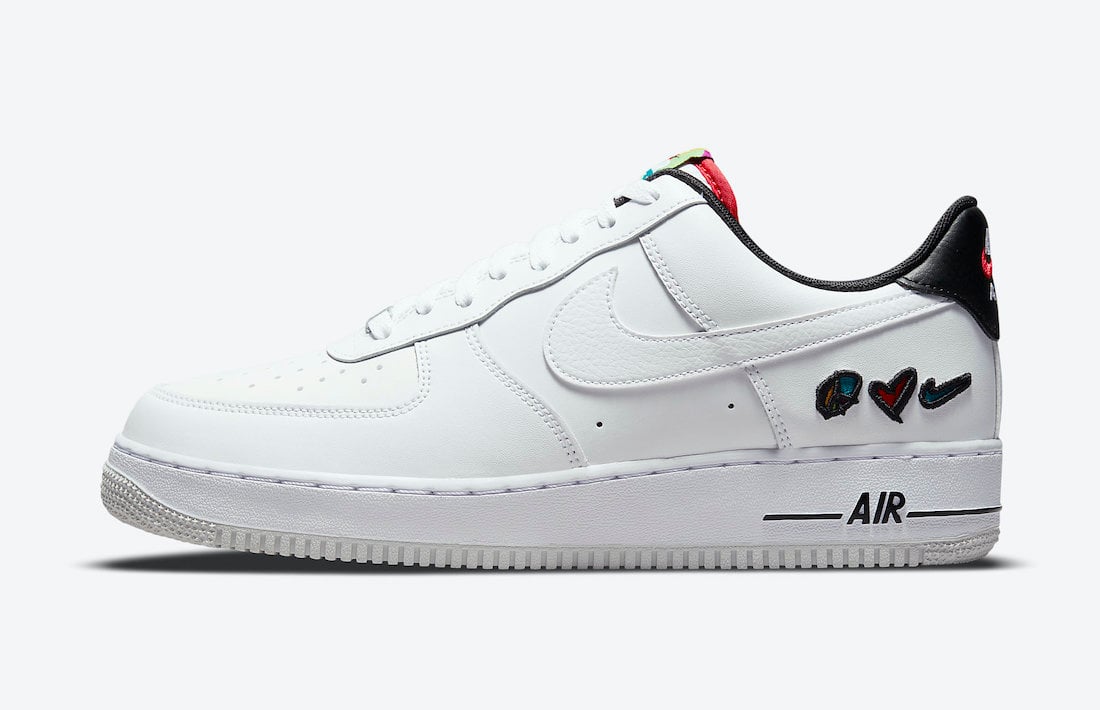 Nike Air Force 1 Low ‘Peace, Love, Swoosh’ Also Releasing in Adult Sizing