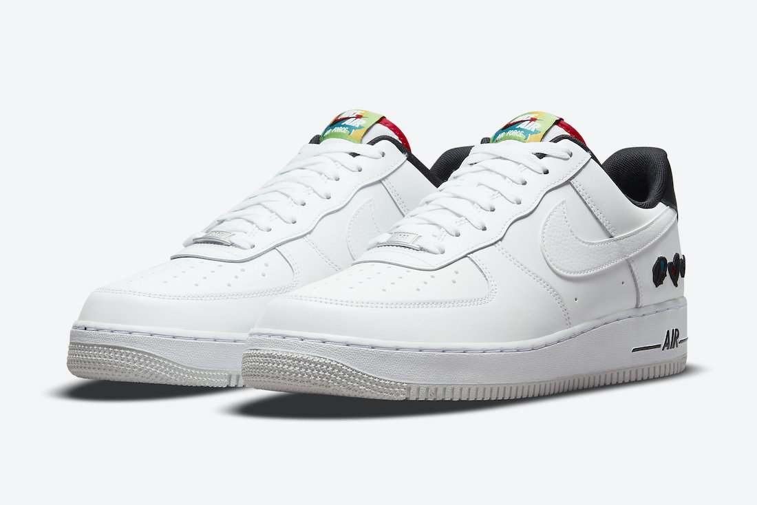 Nike Air Force 1 Low Peace Love Swoosh DM8148-100 Release Date