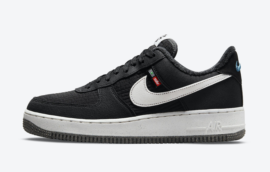 Nike Air Force 1 Low Toasty Black White Sail DC8871-001 Release Date Info
