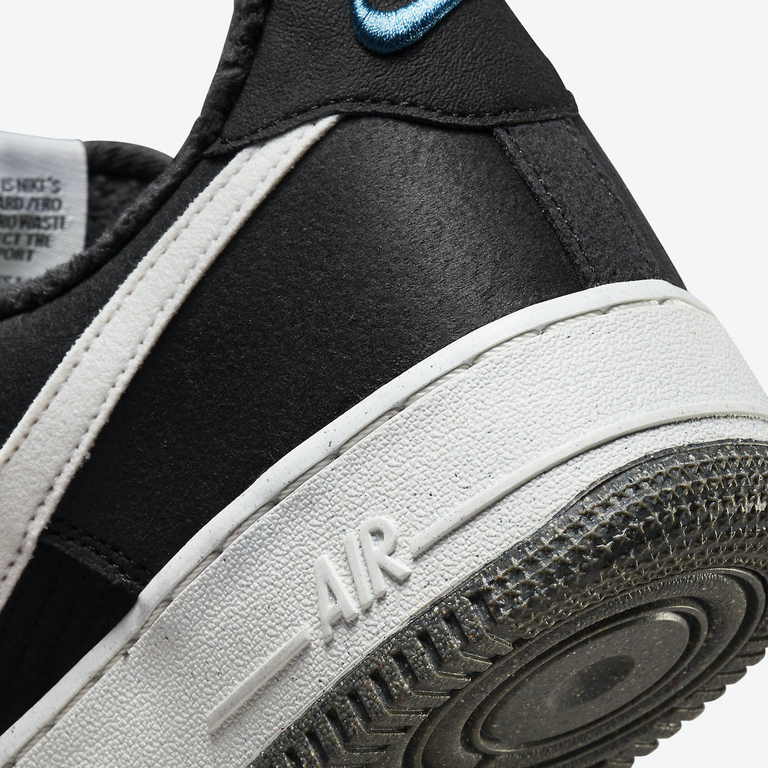 Nike Air Force 1 Low Toasty Black White Sail DC8871-001 Release Date Info