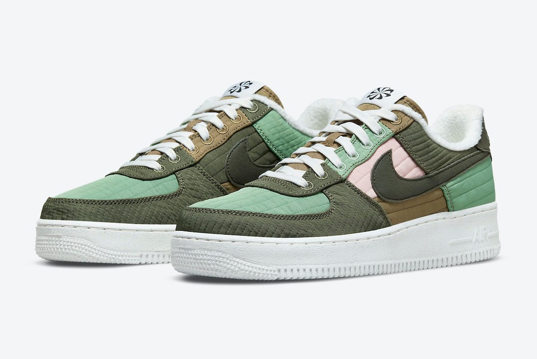 Nike Air Force 1 Low ’Toasty’ Releasing in Oil Green