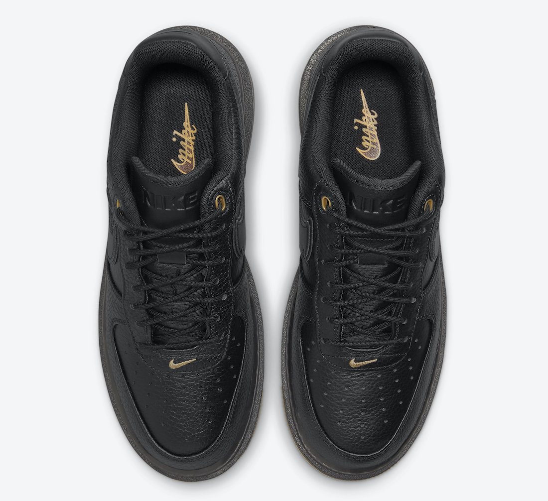 Nike Air Force 1 Luxe Black Gum DB4109-001 Release Date Info