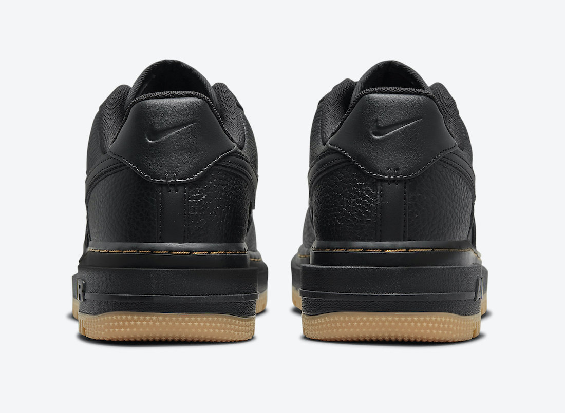 Nike Air Force 1 Luxe Black Gum DB4109-001 Release Date Info