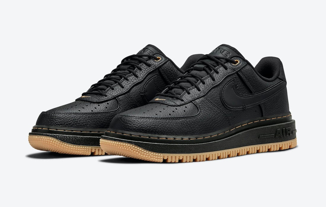 Nike Air Force 1 Luxe Black Gum DB4109-001 Release Date Info