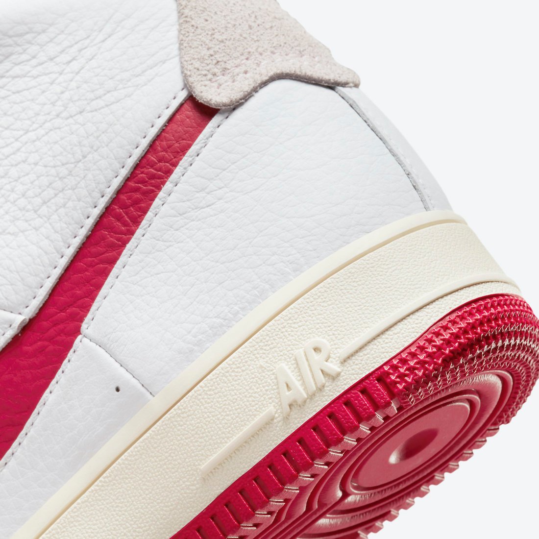 Nike Air Force 1 Strapless Summit White Gym Red DC3590-100 Release Date Info