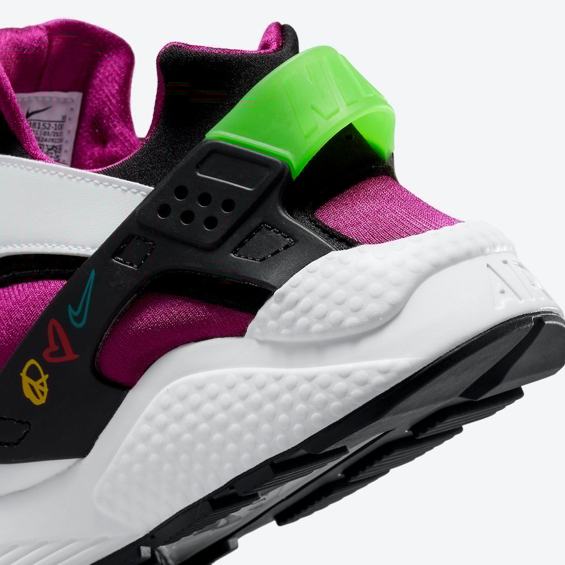 Nike Air Huarache Peace Love Swoosh DM8152-100 Release Date
