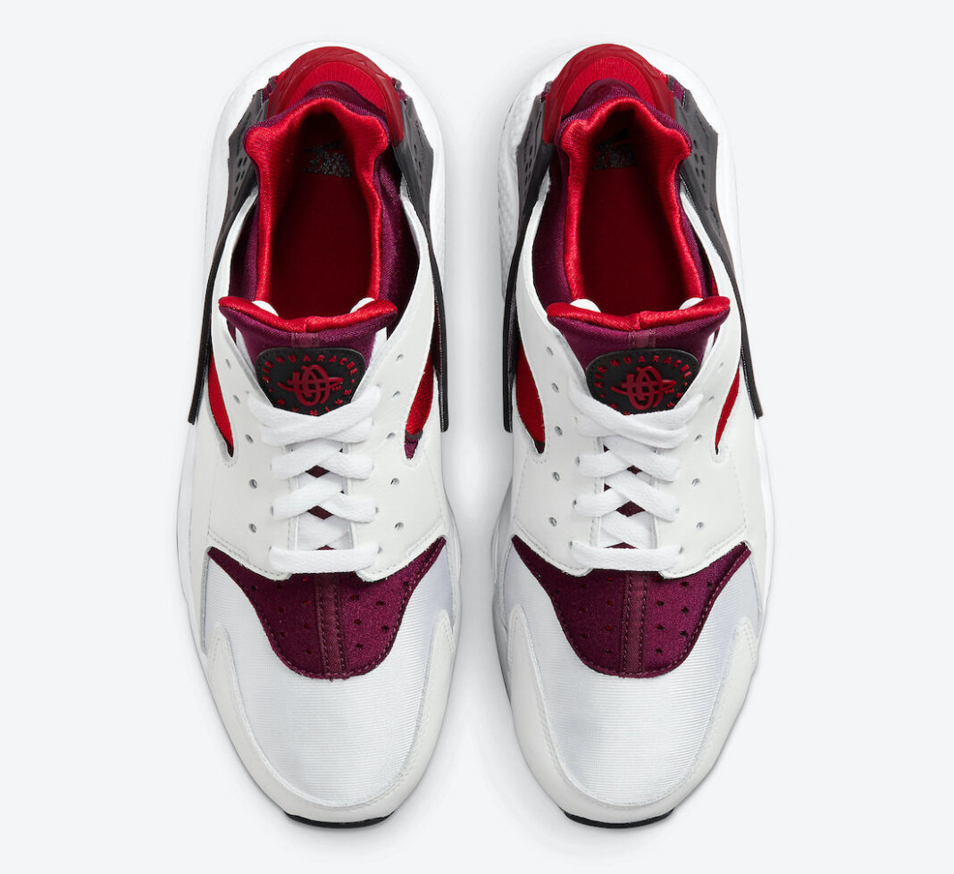 Nike Air Huarache White Wine Red DD1068-105 Release Date Info | SneakerFiles