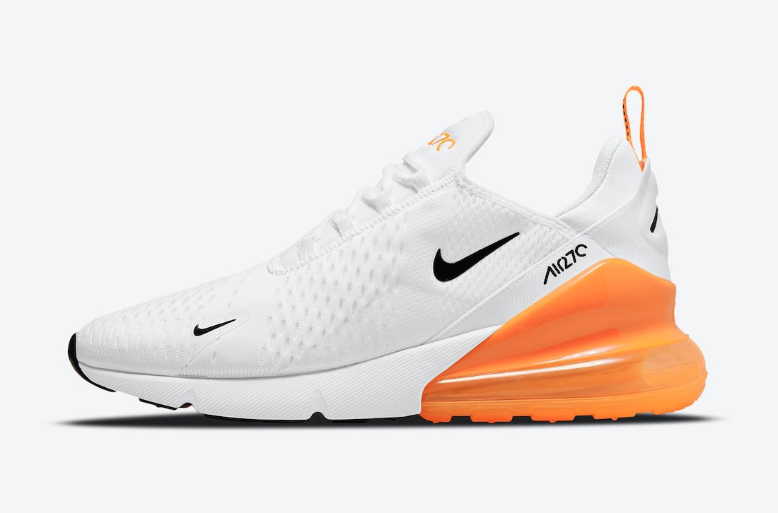 Nike Air Max 270 White Orange DO6392-100 Release Date Info