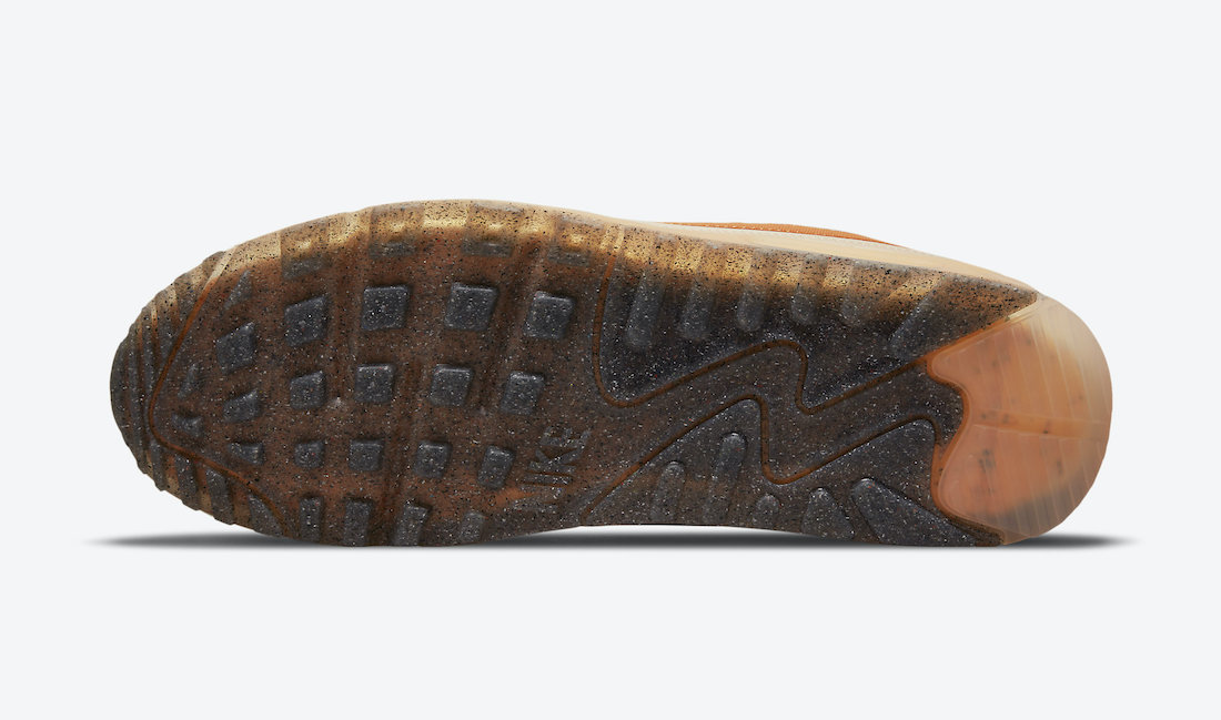 Nike Air Max 90 Terrascape Pearl White Hot Curry Fuel Orange DH2973-200 Release Date Info