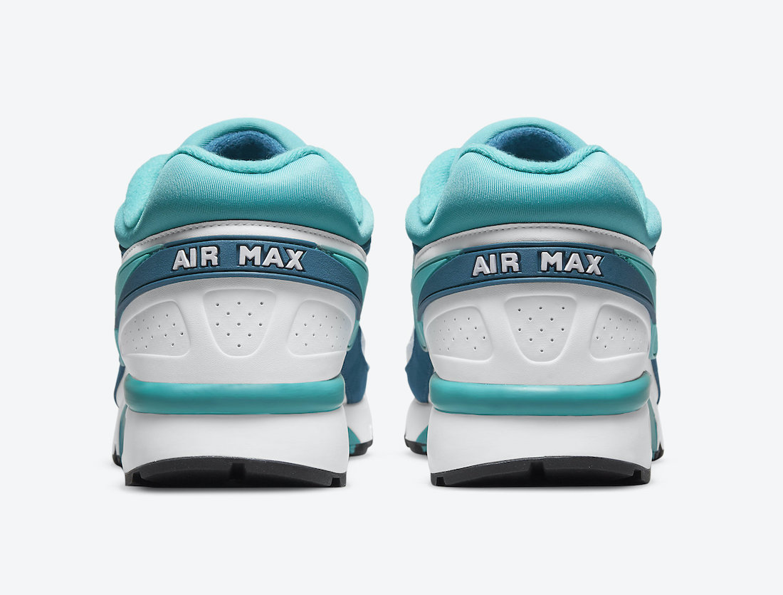 Nike Air Max BW Marina Grey Jade White Black DJ9648-400 Release Date Info
