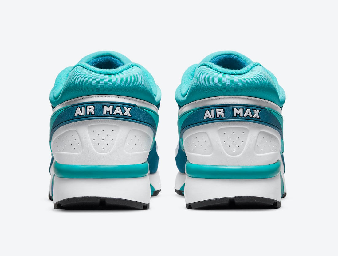 Nike Air Max BW Marina Grey Jade White Black DJ9648-400 Release Date Info