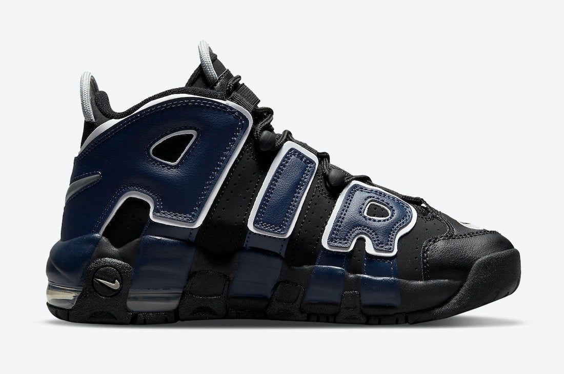 Nike Air More Uptempo Black Red Navy DM0017-001 Release Date Info