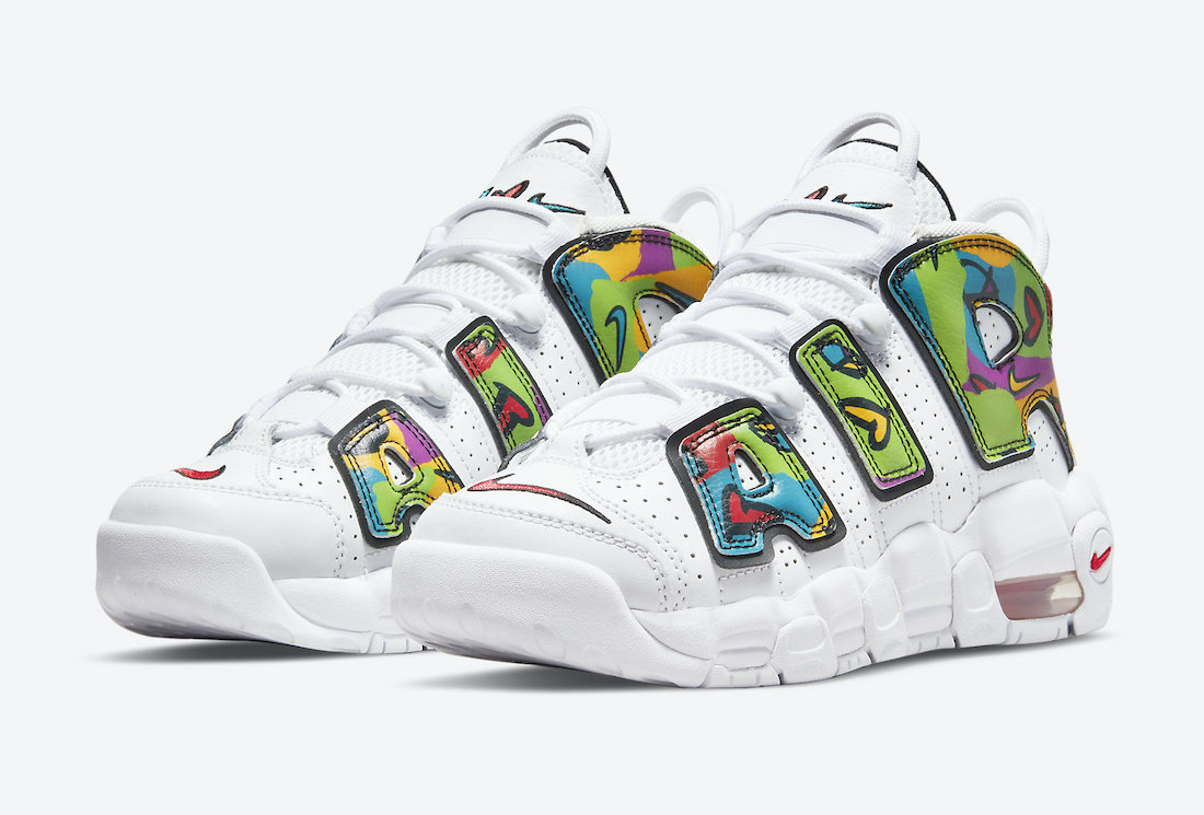 Nike Air More Uptempo Peace Love Swoosh DM8155-100 Release Date Info