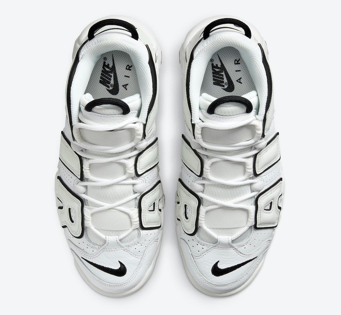 Nike Air More Uptempo White Black DO6718-100 Release Date Info