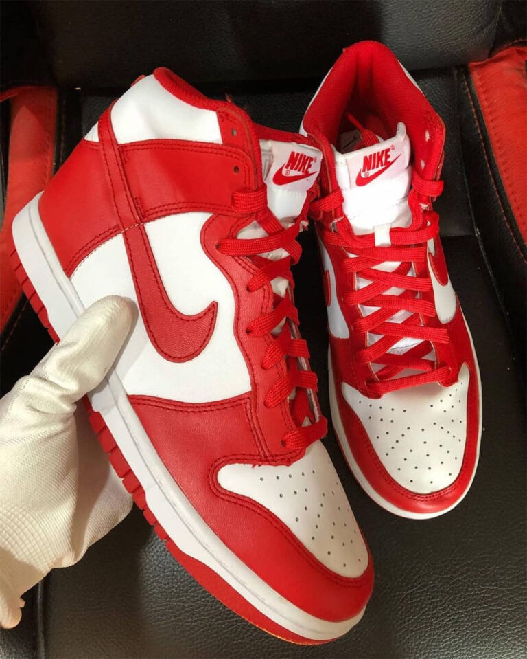 Nike Dunk High University Red DD1399-106 Release Date Info | SneakerFiles