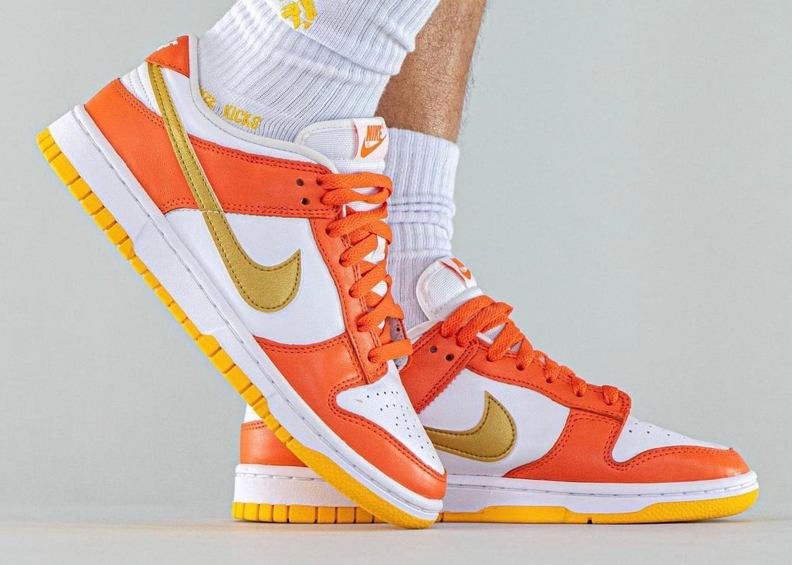 First Look: Nike Dunk Low ‘Golden Orange’