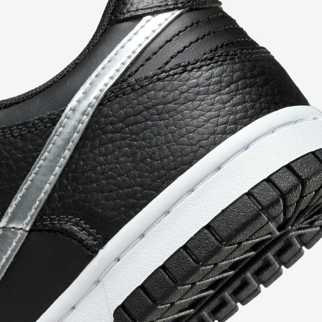 Nike Dunk Low GS Black Silver DC9560-001 Release Date Info