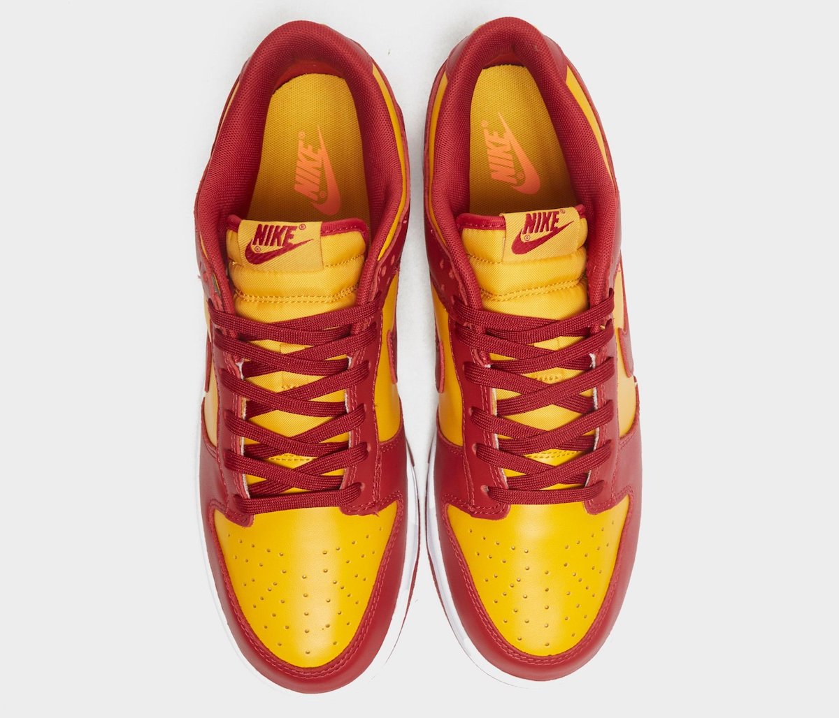 Nike Dunk Low Midas Gold Tough Red White DD1391-701 Release Date Info