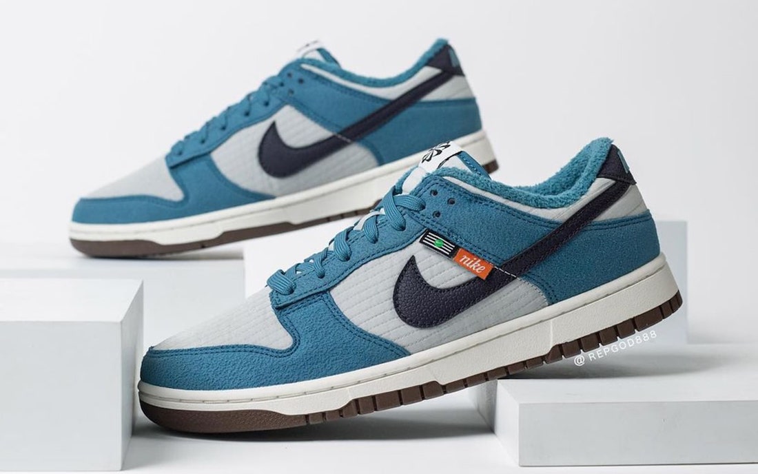 Nike Dunk Low Toasty Grey Blue DD3358-400 Release Date Info