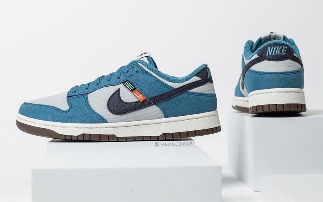 Nike Dunk Low Toasty Grey Blue DD3358-400 Release Date Info