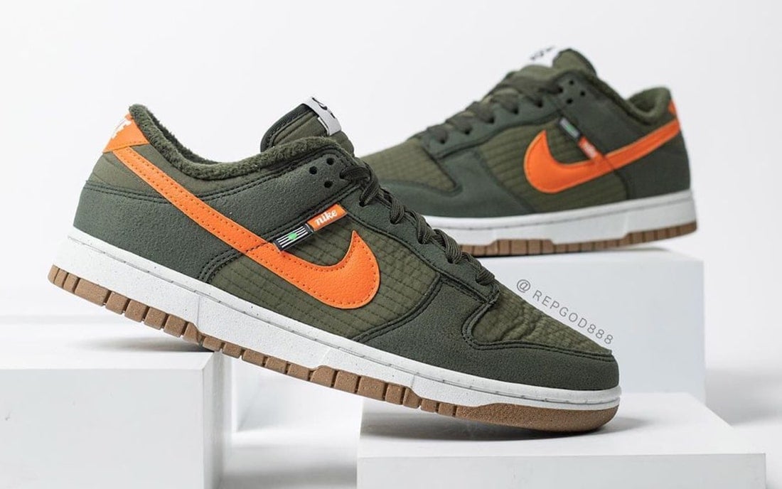 Nike Dunk Low Toasty Sequoia Orange Medium Olive Sail DD3358-300 Release Date Info