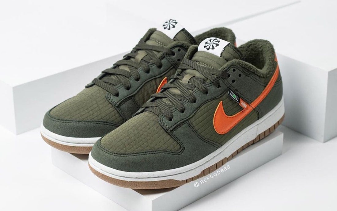 Nike Dunk Low Toasty Sequoia Orange Medium Olive Sail DD3358-300 Release Date Info