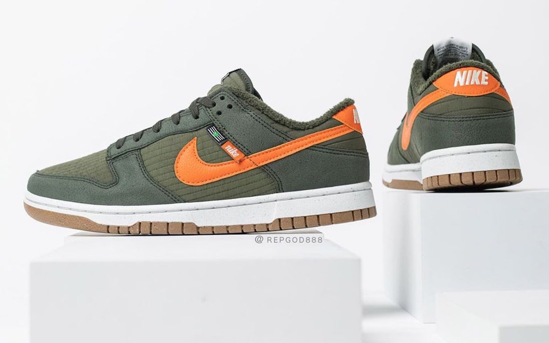 Nike Dunk Low Toasty Sequoia Orange Medium Olive Sail DD3358-300 Release Date Info