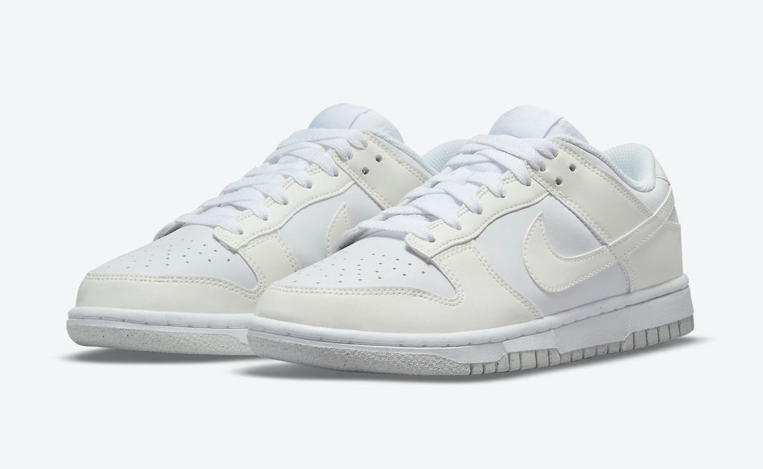 Nike Dunk Low in White Part of the ‘Move to Zero’ Campaign