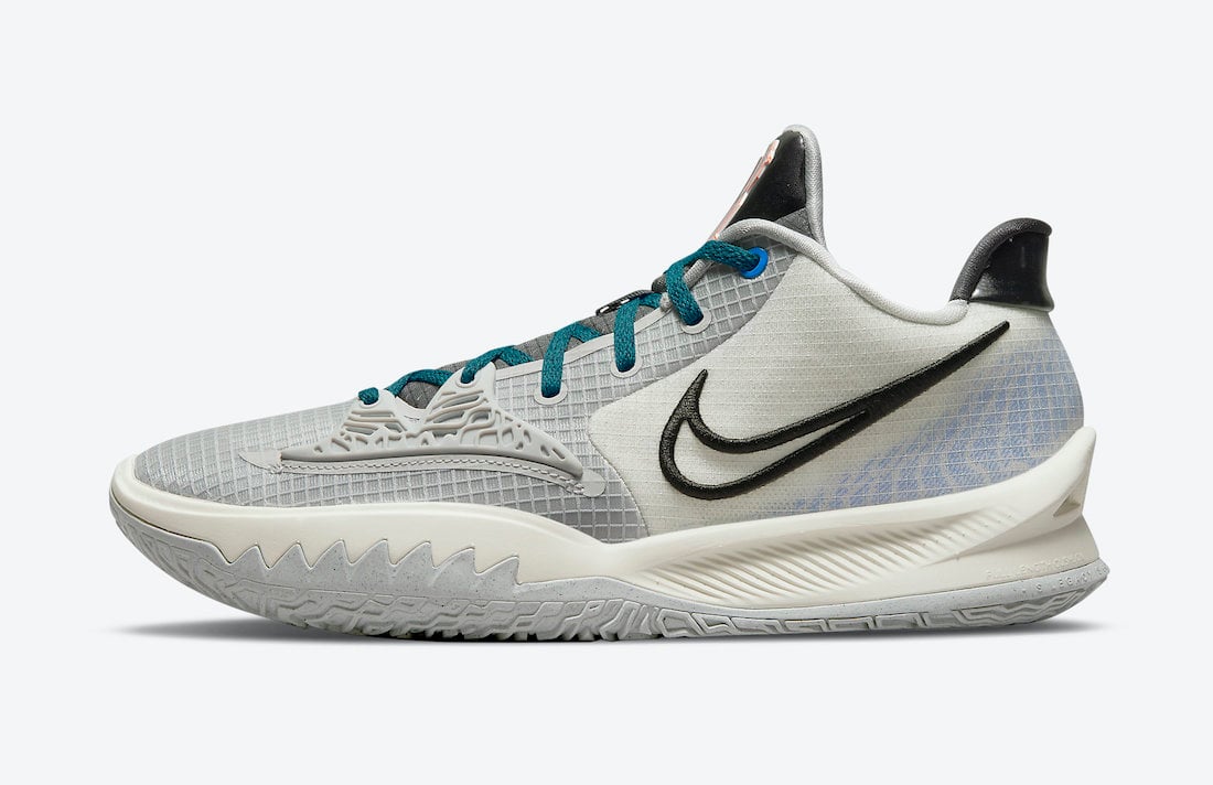 Nike Kyrie Low 4 White Teal Orange CW3985-004 Release Date Info
