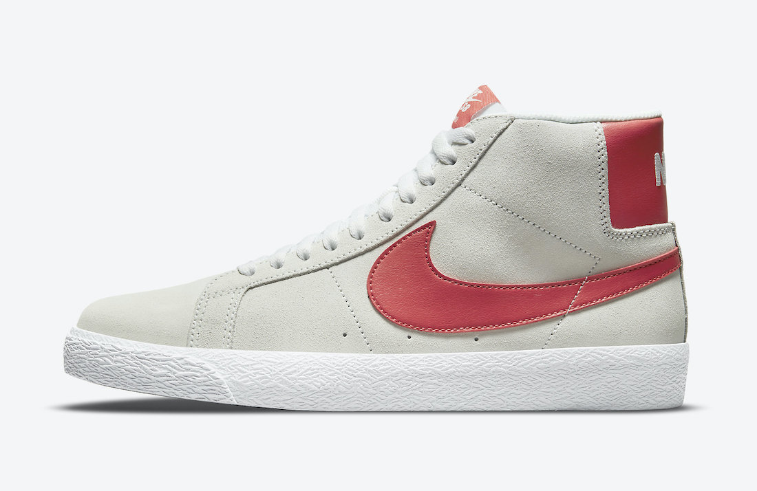 Nike SB Blazer Mid Summit White Lobster 864349-108 Release Date Info