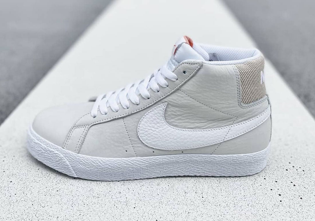 Nike SB Blazer Mid Unbleached Pack BA8855-100 Release Date Info