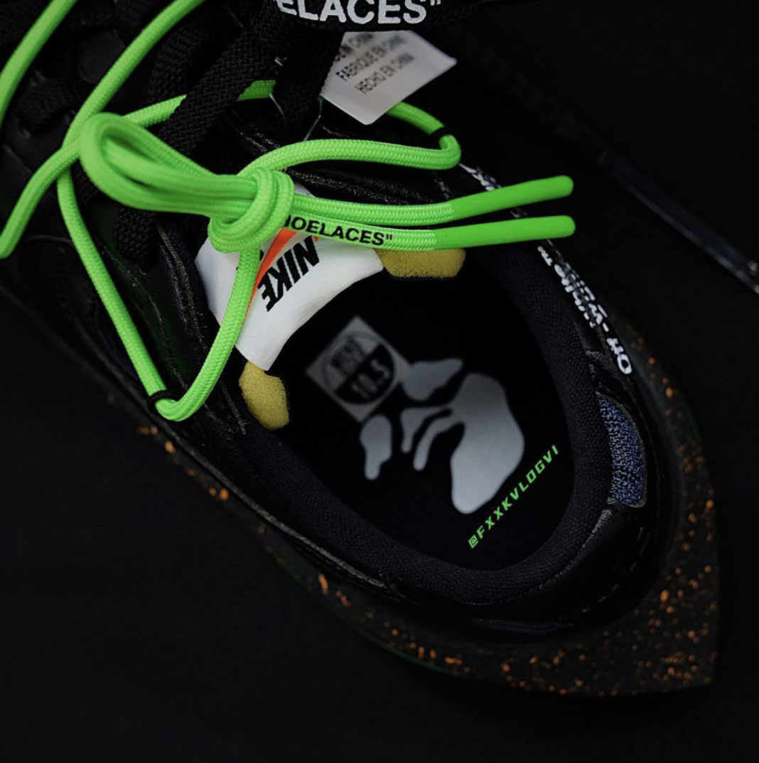 Off-White Nike Blazer Low Black Green + White Red Release Date Info | SneakerFiles