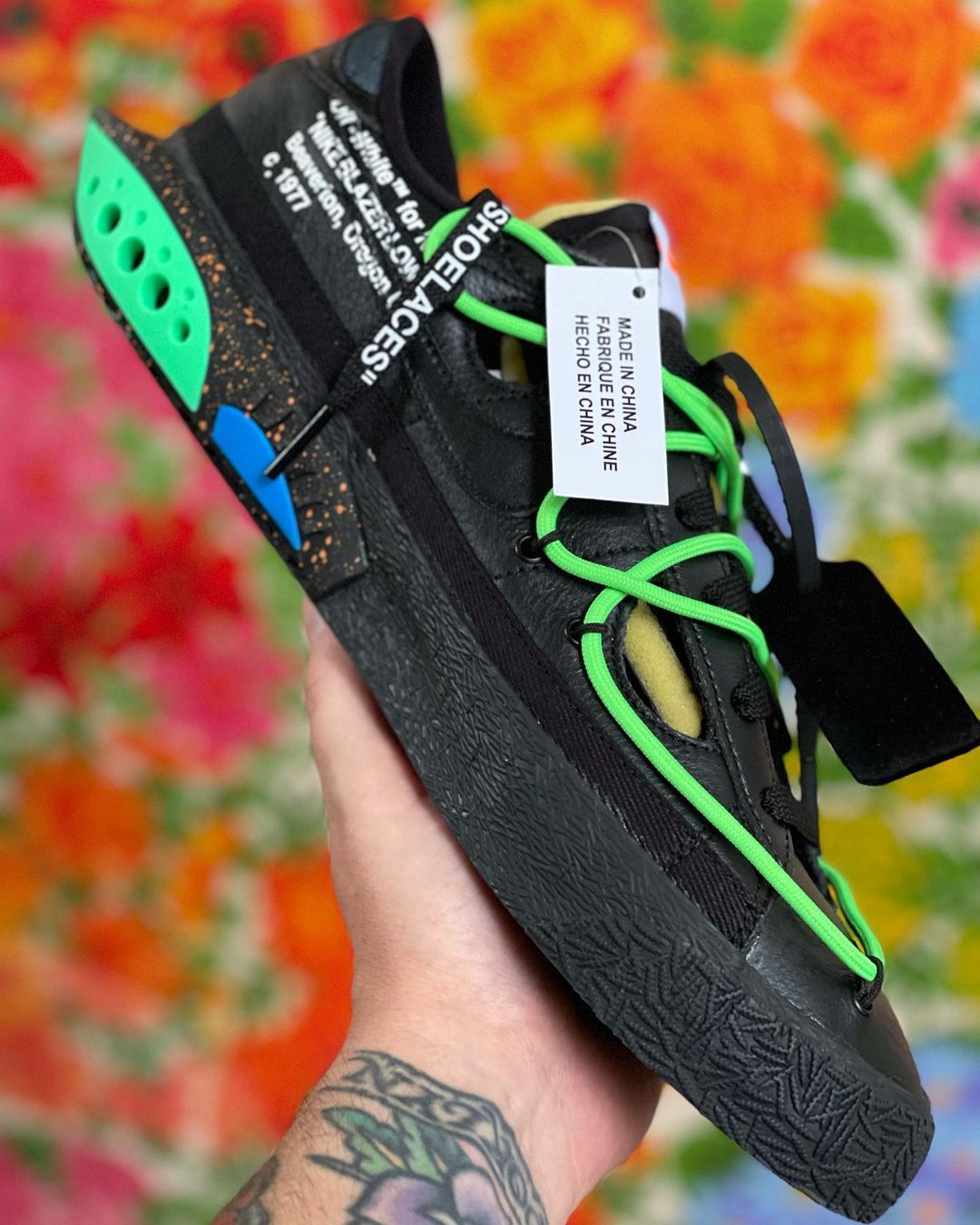 Off-White Nike Blazer Low Black Green Release Info