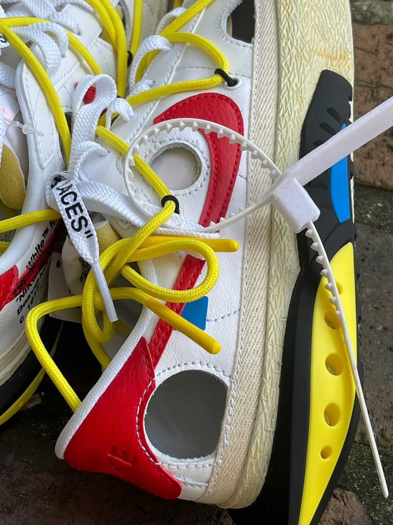 Off-White Nike Blazer Low White University Red DH7863-100 Release Details