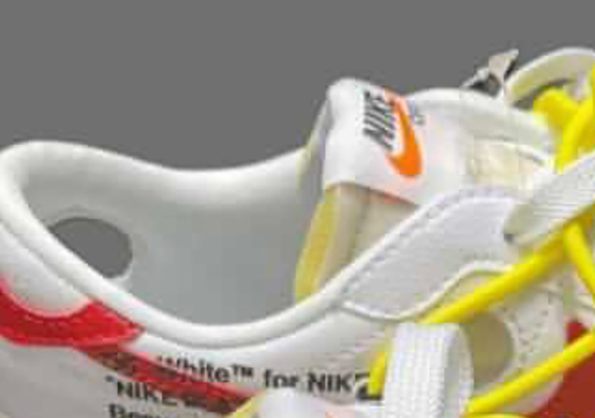 Off-White Nike Blazer Low White University Red