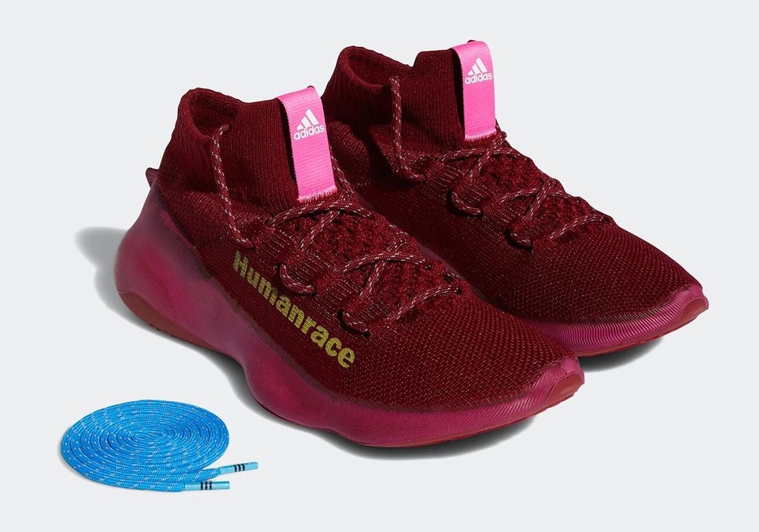 Pharrell adidas Humanrace Sichona Burgundy GW4879 Release Date Info